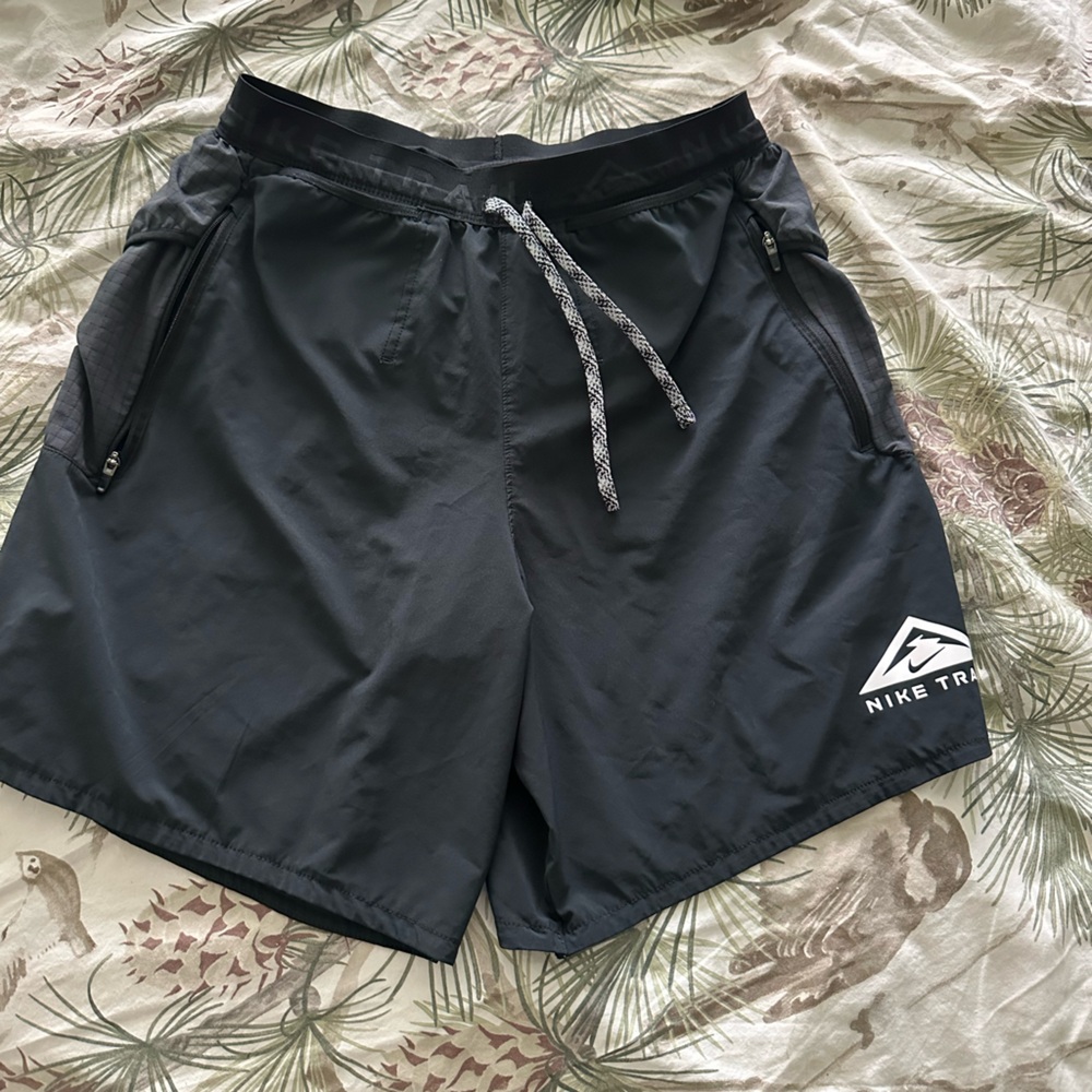 Nike Trail Black 7 in running  Shorts